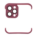 Apple iPhone 12 Pro Mini Bumpers tok kameravédelemmel (Cseresznye)