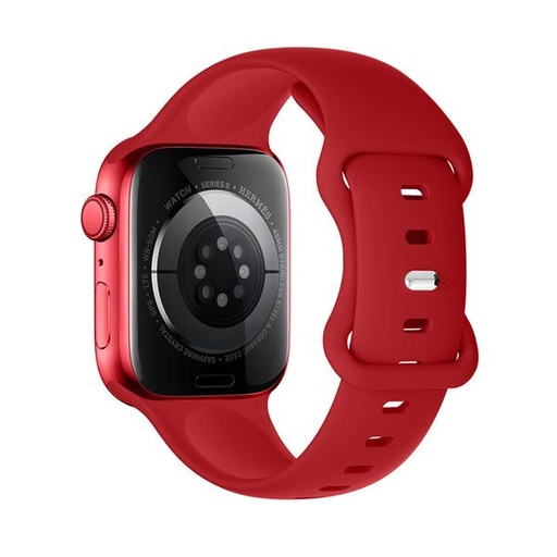 Apple Watch 42mm / Watch 44mm / Watch 45mm / Watch 49mm HOCO WA15 solid szíj piros
