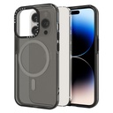 Apple iPhone 12 / iPhone 12 Pro MOLAN CANO rainbow TPU MAGSAFE hátlap tok (Fekete)