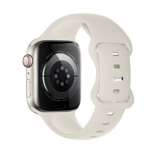Apple Watch 42mm / Watch 44mm / Watch 45mm / Watch 49mm HOCO WA15 solid szíj ezüst