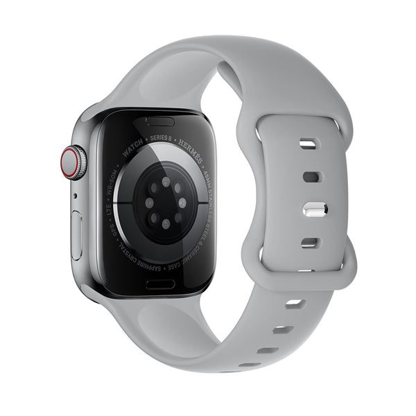 Apple Watch 42mm / Watch 44mm / Watch 45mm / Watch 49mm HOCO WA15 solid szíj szürke