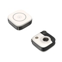 XO PR223 power bank 10000 mAh (Fekete–Fehér) – mágneses, mini, kamerás kivitel, digitális kijelző