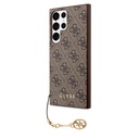 Samsung Galaxy S24 Ultra Guess 4G Charms tok (Barna) - GUHCS24LGF4GBR