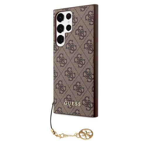 Samsung Galaxy S24 Ultra Guess 4G Charms tok (Barna) - GUHCS24LGF4GBR
