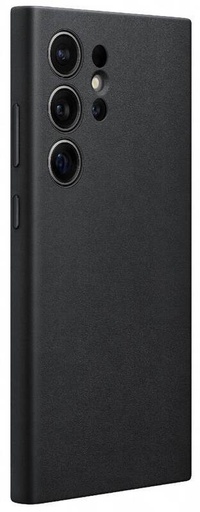Samsung Galaxy S24 Ultra Leather tok (Fekete)