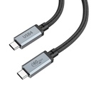 Hoco US05 USB-C Thunderbolt 3 100W kábel fekete