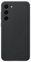 Samsung Galaxy S23+ Leather tok (Fekete)