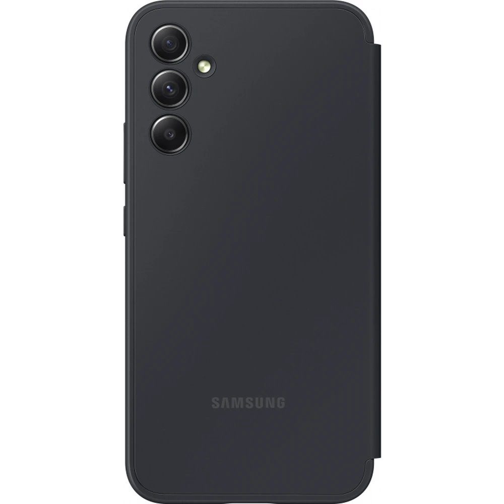 Samsung Galaxy A34 5G Smart View notesz tok (Fekete)