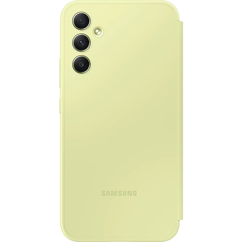 Samsung Galaxy A34 5G Smart View notesz tok (Lime)