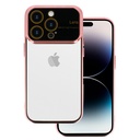 Samsung Galaxy A15 4G / Galaxy A15 5G electro lens kamera sziget védő hátlap tok (Rosegold)