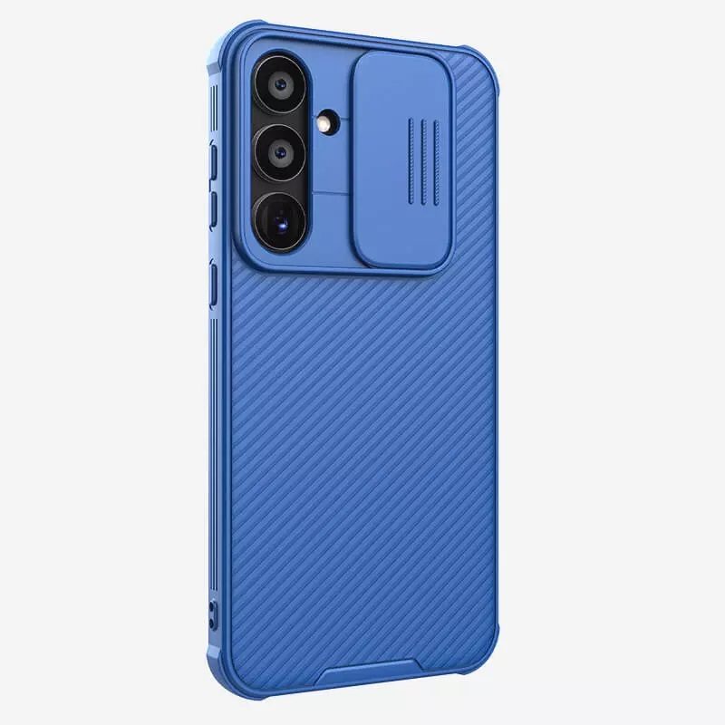Samsung Galaxy A55 Nillkin camshield pro kameravédős hátlap tok (Kék)