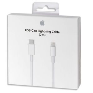 Apple USB-C - Lightning kábel (Fehér) - 2m