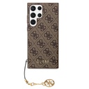 Samsung Galaxy S23 Ultra Guess 4G Charms tok (Barna) - GUHCS23LGF4GBR