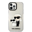Apple iPhone 13 Pro Max Karl Lagerfeld IML Glitter Karl and Choupette NFT tok (Átlátszó) – KLHCP13XHNKCTGT