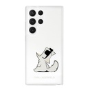 Samsung Galaxy S23 Ultra Karl Lagerfeld PC/TPU Choupette Eat tok (Átlátszó) – KLHCS23LCFNRC