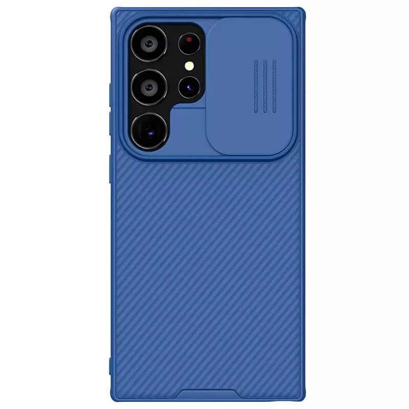 Samsung Galaxy S24 Ultra Nillkin Camshield Pro hátlap tok (kék)