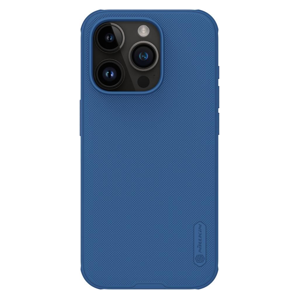 Apple iPhone 15 Pro Nillkin Super Frosted Shield Pro MagSafe hátlap tok (kék)