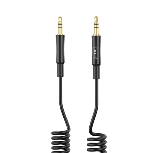XO NB-R255C audio adapter (Fekete) – 3.5 mm–3.5 mm