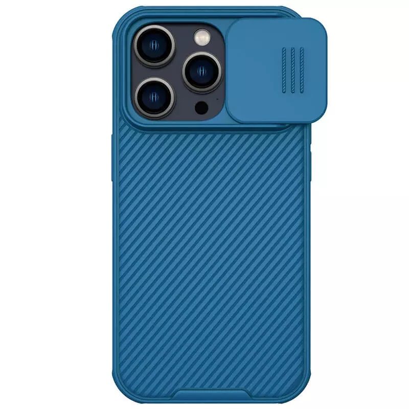 Apple iPhone 14 Pro Nillkin Camshield Pro hátlap tok (kék)