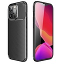 Samsung Galaxy A05S carbon fiber szilikon hátlap tok (Fekete)