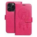 Apple iPhone 15 Pro Forcell MEZZO nyitható tok (Magenta)