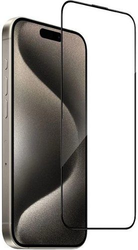 Apple iPhone 15 Pro Max BLUEO zafír üvegfólia + felhelyezőkeret átlátszó