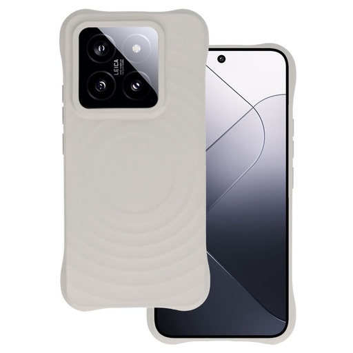 Apple iPhone 14 Pro Tel Protect Wave magsafe hátlap tok (Szürke)