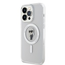 Apple iPhone 15 Pro Max Karl Lagerfeld IML Ikonik MagSafe tok (Átlátszó) – KLHMP15XHFCKNOT