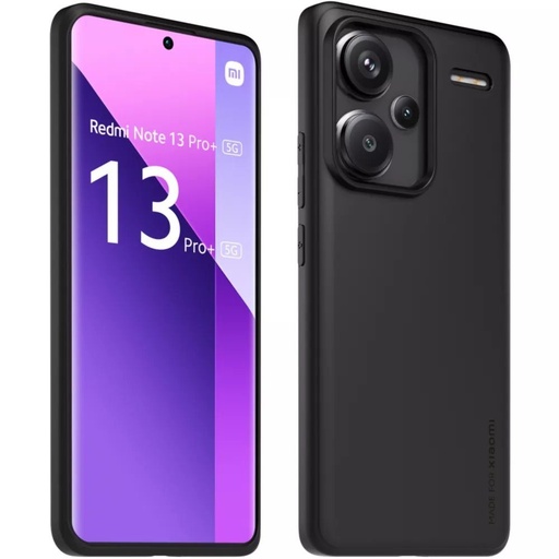 Xiaomi Redmi Note 13 Pro Plus 5G Made for Xiaomi gyári TPU tok (Fekete)