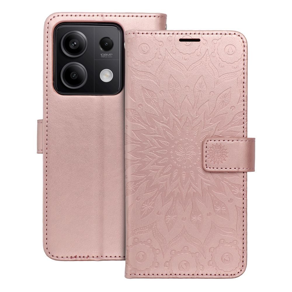 Xiaomi Redmi Note 13 5G Forcell MEZZO nyitható tok (Rosegold)