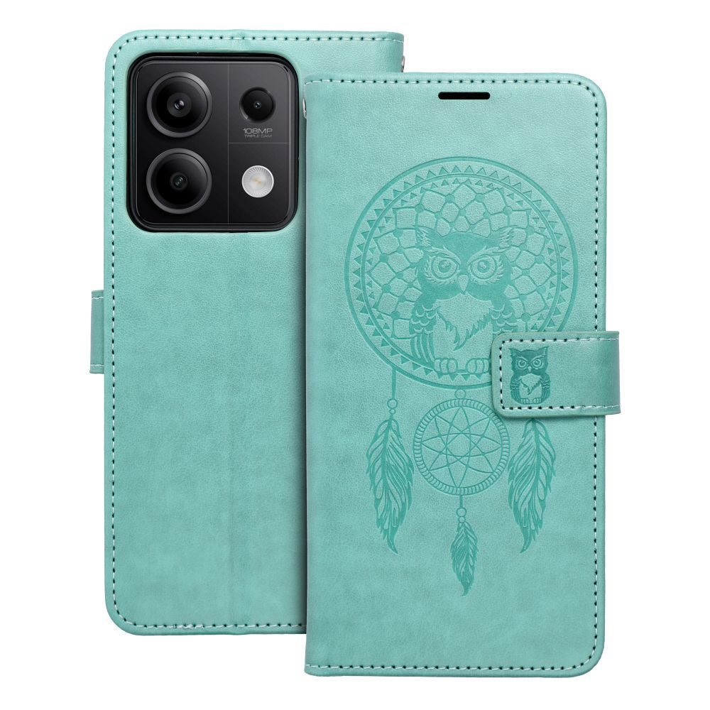 Xiaomi Redmi Note 13 5G Forcell MEZZO nyitható tok (Zöld)