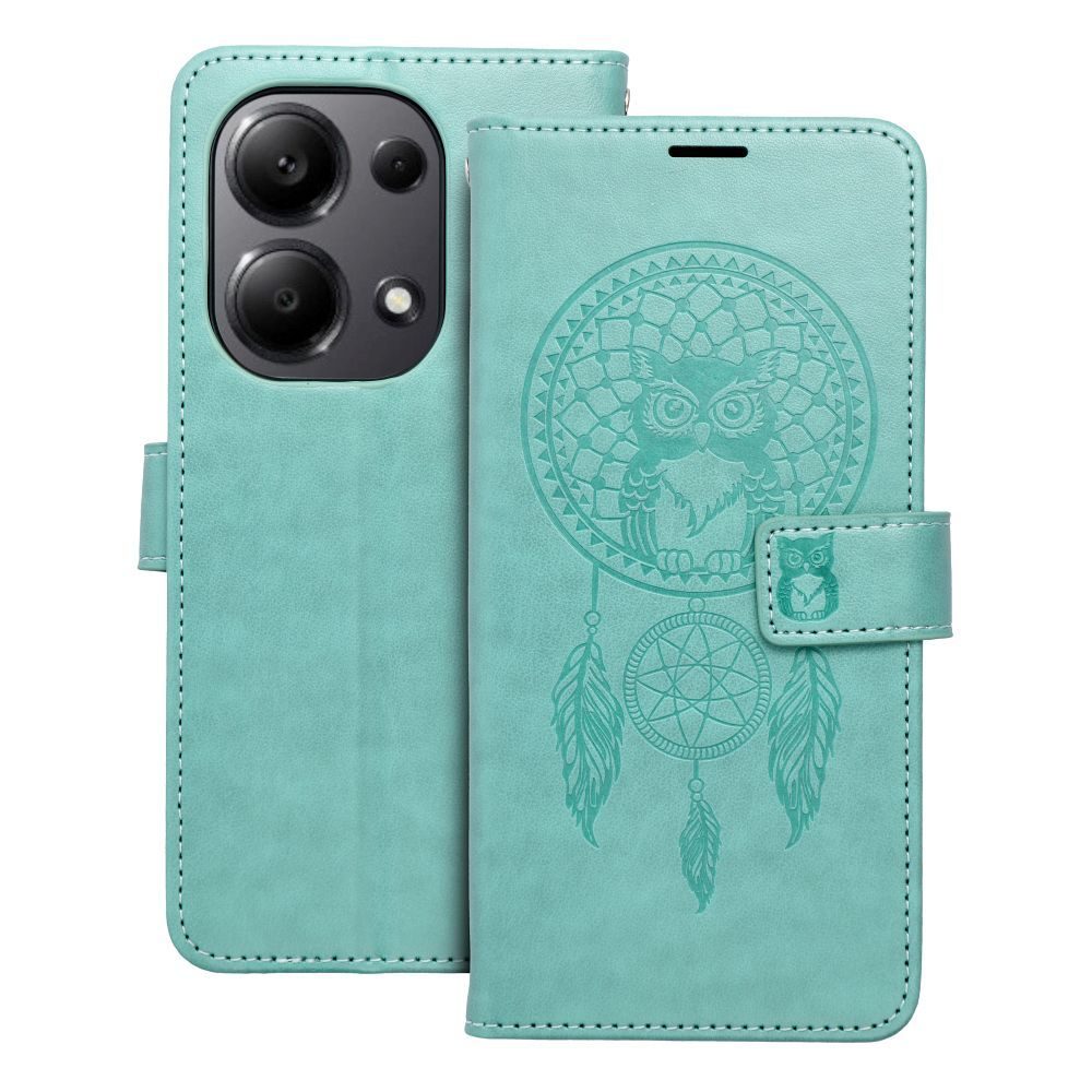Xiaomi Redmi Note 13 Pro 4G Forcell MEZZO nyitható tok (Zöld)
