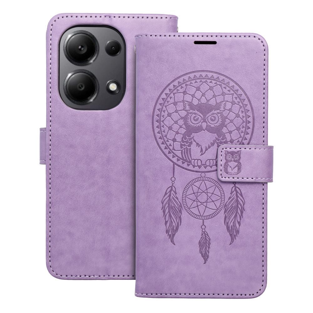 Xiaomi Redmi Note 13 Pro 4G Forcell MEZZO nyitható tok (Lila)