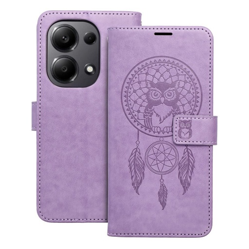 Xiaomi Redmi Note 13 Pro 4G Forcell MEZZO nyitható tok (Lila)