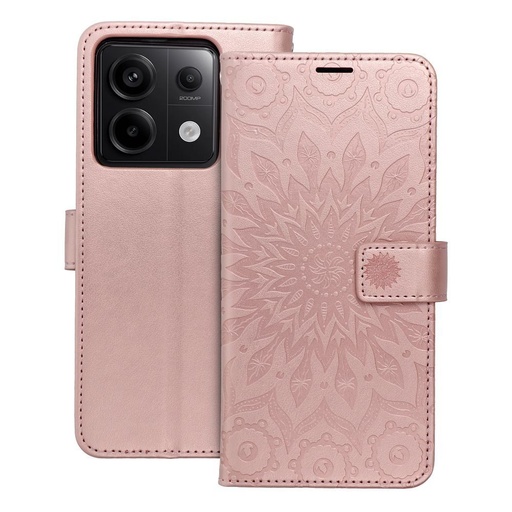 Xiaomi Redmi Note 13 Pro 5G Forcell MEZZO nyitható tok (Rosegold)