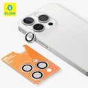 Apple iPhone 15 Pro BLUEO metal frame kamera védő szürke