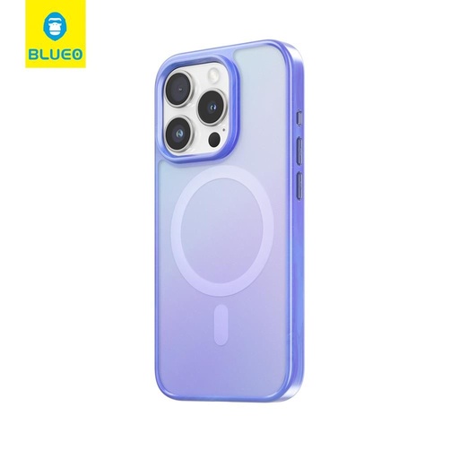 Apple iPhone 15 Pro BLUEO APE Aurora magsafe hátlap tok (Lila)