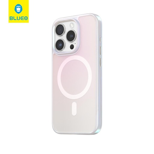 Apple iPhone 15 Pro BLUEO APE Aurora magsafe hátlap tok (Fehér)