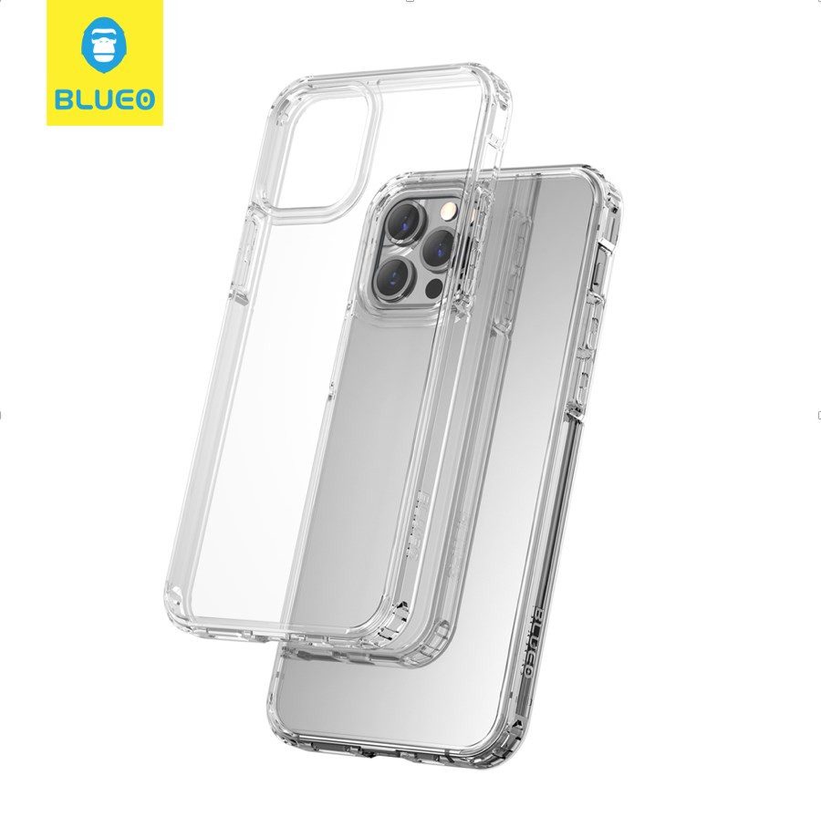 Apple iPhone 15 Pro Max BLUEO APE Crystal+ hátlap tok (Átlátszó)
