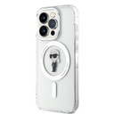 Apple iPhone 15 Pro Karl Lagerfeld IML Ikonik MagSafe tok (Átlátszó) – KLHMP15LHFCKNOT