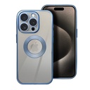 Apple iPhone 15 Pro GLAM szilikon hátlap tok (Kék)