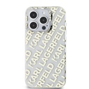Apple iPhone 15 Pro Karl Lagerfeld IML Electroplated Repeated Logo tok (Arany) – KLHCP15LHKFOEMD