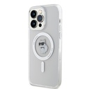 Apple iPhone 15 Pro Max Karl Lagerfeld IML Choupette MagSafe tok (Átlátszó) – KLHMP15XHFCCNOT