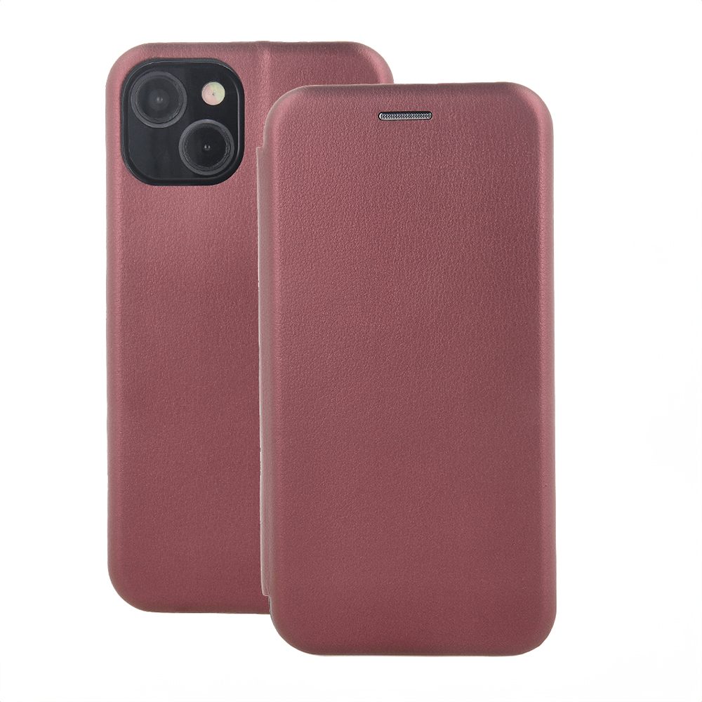 Samsung Galaxy A55 Diva mágneses notesz tok (Bordó)