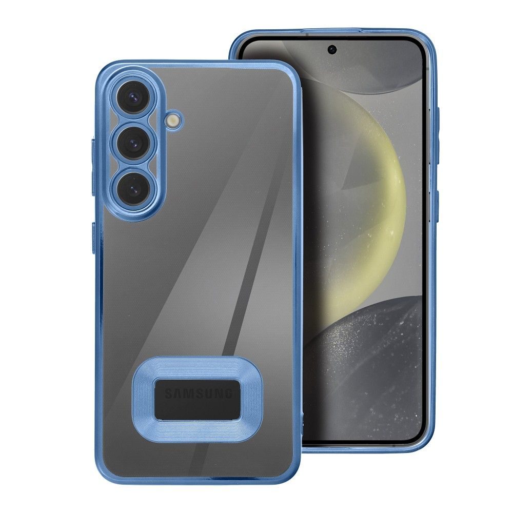 Samsung Galaxy A55 GLAM szilikon hátlap tok (Kék)