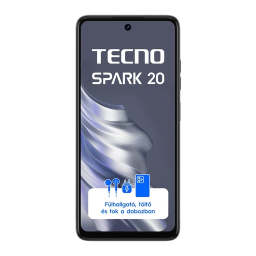 Tecno Spark 20 DualSIM 8/256GB Fekete