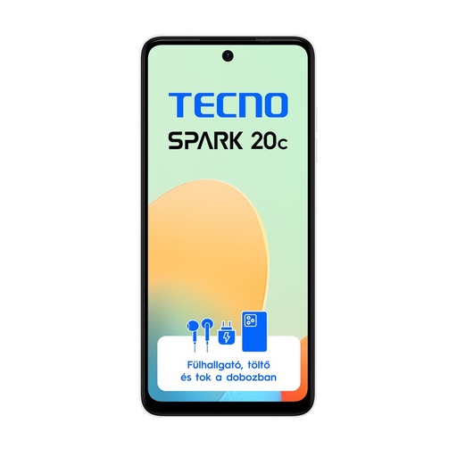 Tecno Spark 20C DualSIM 4/128GB Fehér