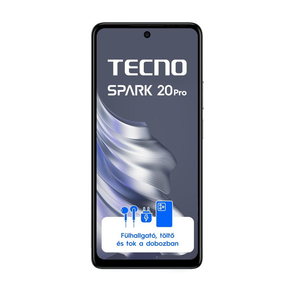 Tecno Spark 20 Pro DualSIM 8/256GB Fekete