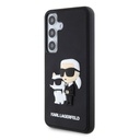 Samsung Galaxy S24 Karl Lagerfeld 3D Karl & Choupette tok (Fekete) – KLHCS24S3DRKCNK