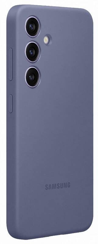 Samsung Galaxy S24 Silicone Cover tok szíjjal (Lila - másik verzió)